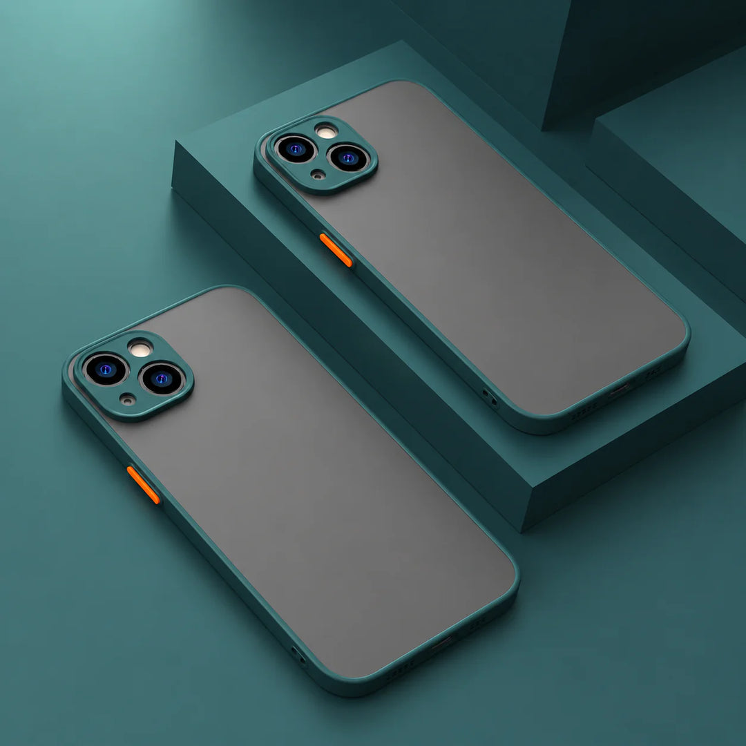 iPhone Hoesje - Mat Siliconen - Schokbestendig