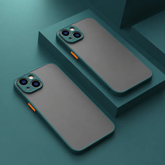 iPhone Hoesje - Mat Siliconen - Schokbestendig