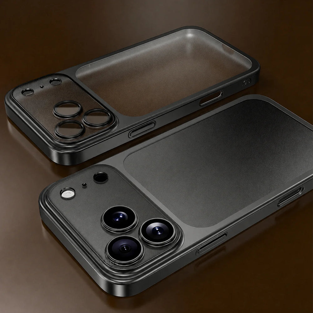 iPhone Hoesje met Aluminium Frame - Ultra Dun & Schokwerend
