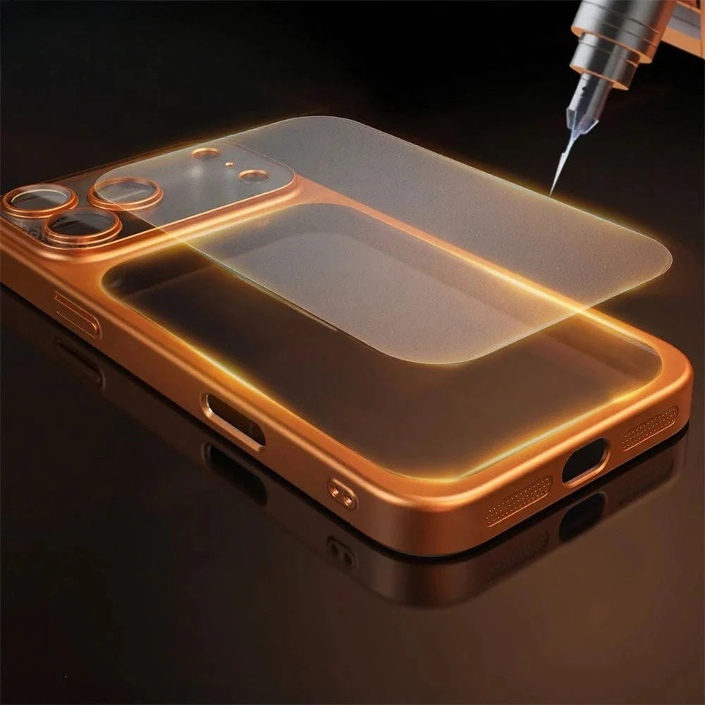 iPhone Hoesje met Aluminium Frame - Ultra Dun & Schokwerend