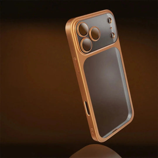 iPhone Hoesje met Aluminium Frame - Ultra Dun & Schokwerend