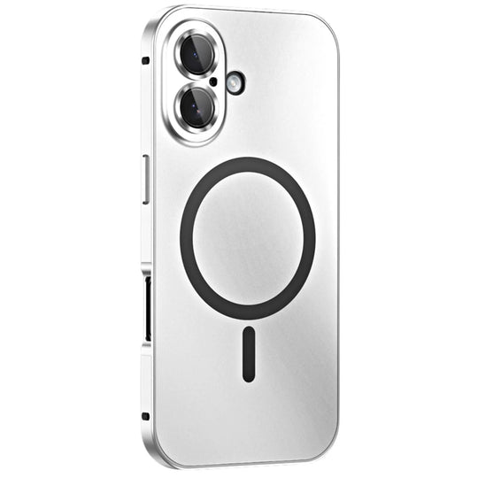 iPhone Hoesje met Metalen Frame - MagSafe Compatible Case