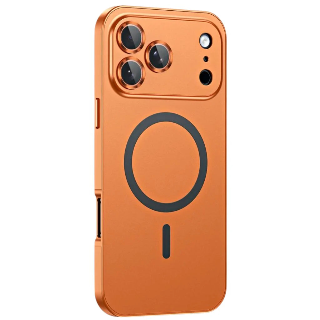 iPhone Hoesje met Metalen Frame - MagSafe Compatible Case