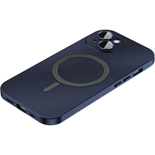 iPhone Hoesje met Metalen Frame - MagSafe Compatible Case