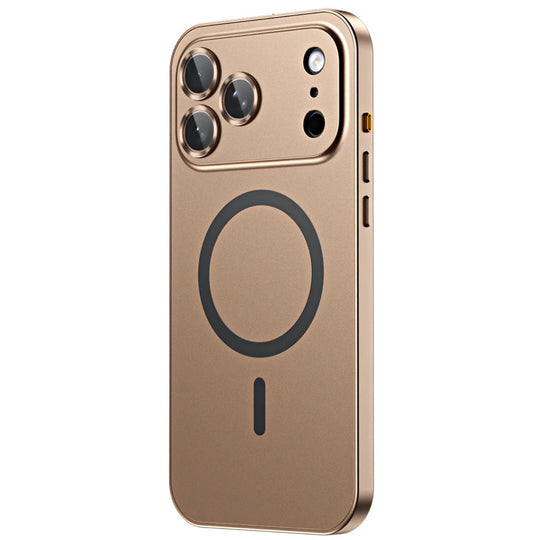 iPhone Hoesje met Metalen Frame - MagSafe Compatible Case