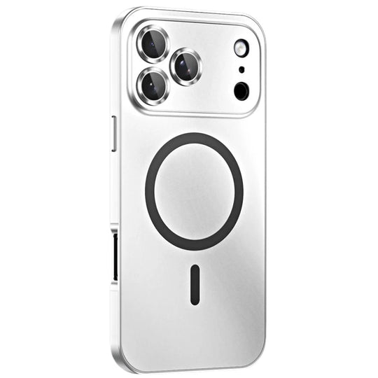 iPhone Hoesje met Metalen Frame - MagSafe Compatible Case