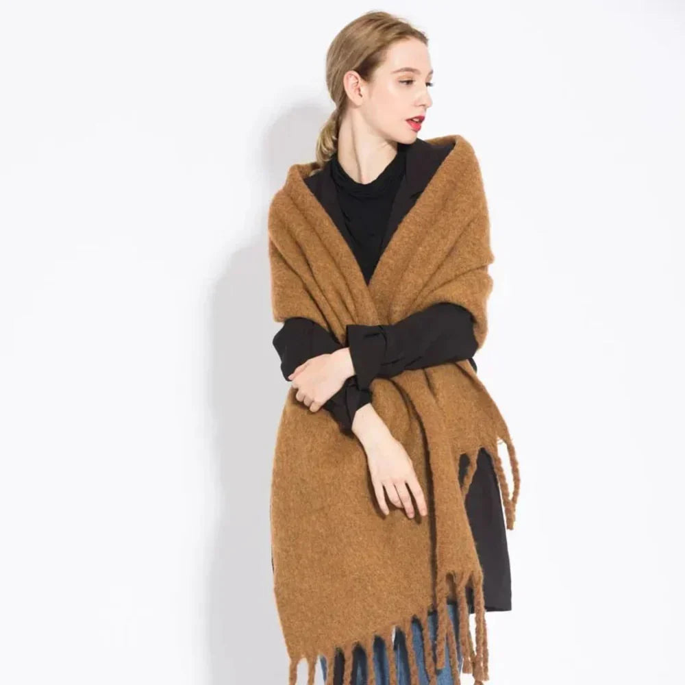 Kasjmier Sjaal Dames – Comfortabel & Zacht Wintersjaal