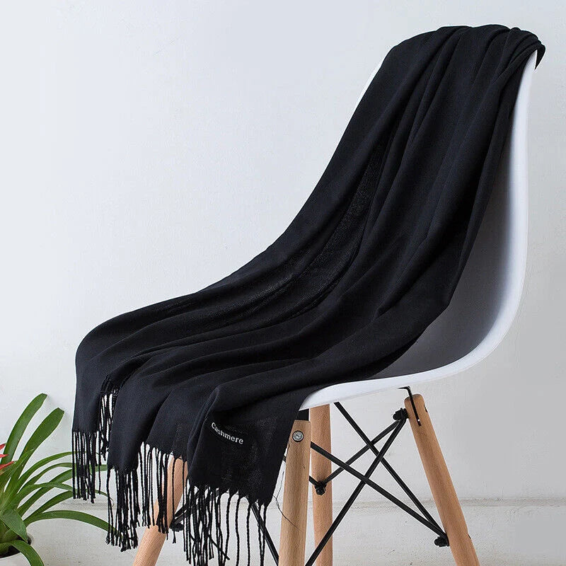 Kasjmier Sjaal Lang – Zachte & Stijlvolle Omslagdoek (200 cm)