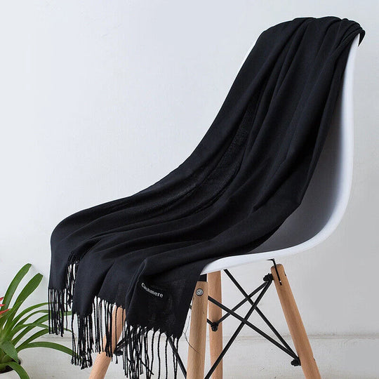 Kasjmier Sjaal Lang – Zachte & Stijlvolle Omslagdoek (200 cm)