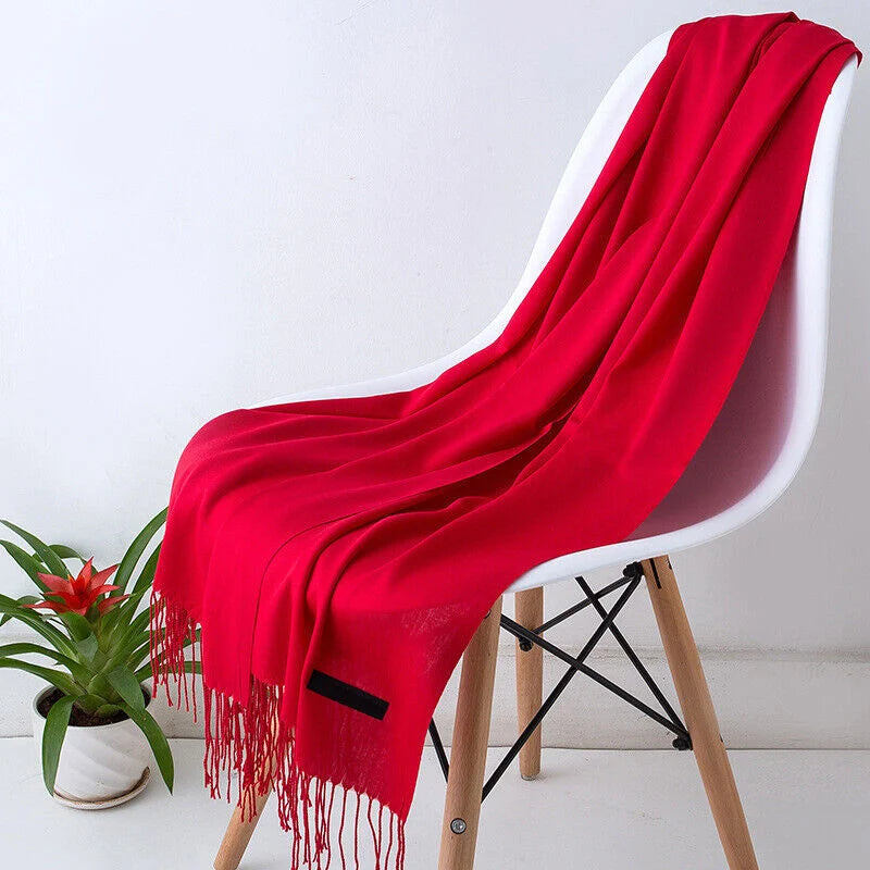 Kasjmier Sjaal Lang – Zachte & Stijlvolle Omslagdoek (200 cm)