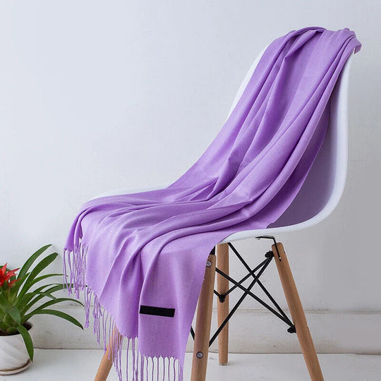 Kasjmier Sjaal Lang – Zachte & Stijlvolle Omslagdoek (200 cm)