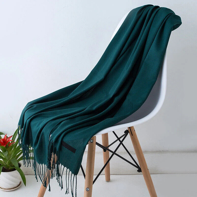 Kasjmier Sjaal Lang – Zachte & Stijlvolle Omslagdoek (200 cm)