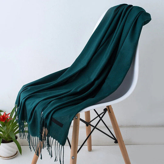 Kasjmier Sjaal Lang – Zachte & Stijlvolle Omslagdoek (200 cm)
