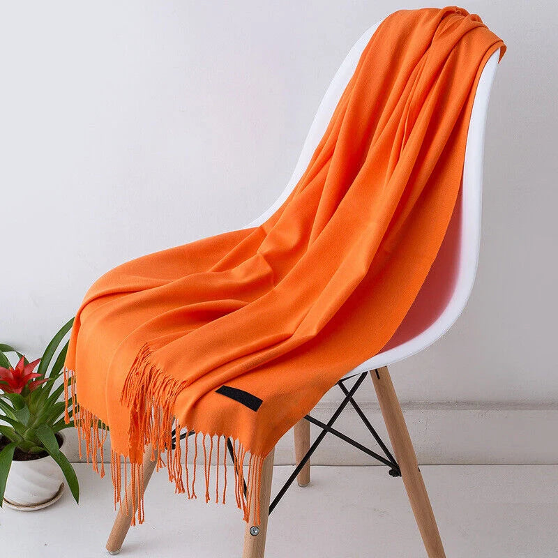 Kasjmier Sjaal Lang – Zachte & Stijlvolle Omslagdoek (200 cm)