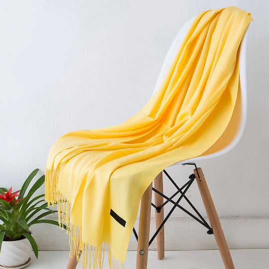 Kasjmier Sjaal Lang – Zachte & Stijlvolle Omslagdoek (200 cm)