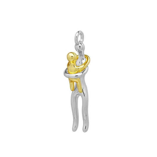Ketting Moeder &amp; Kind – Tweekleurige Omhelzingshanger