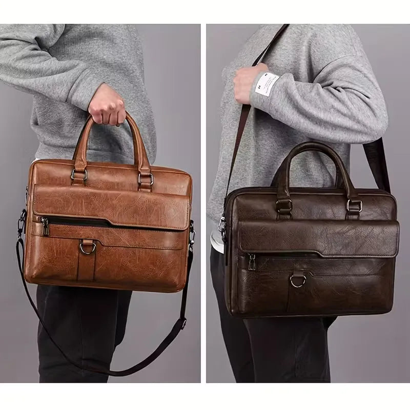 Laptoptas Grote Capaciteit – Ruime Aktetas voor Werk & Studie