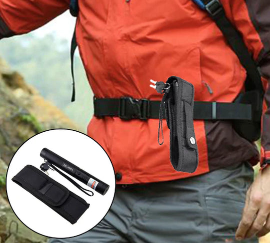 Laserpointer met Verstelbare Focus en USB Oplaadfunctie