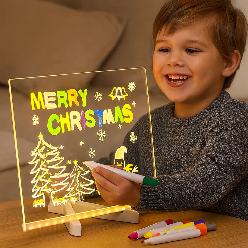 LED Tekenbord – Oplichtend Schrijfbord voor Kinderen