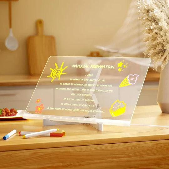 LED Tekenbord – Oplichtend Schrijfbord voor Kinderen