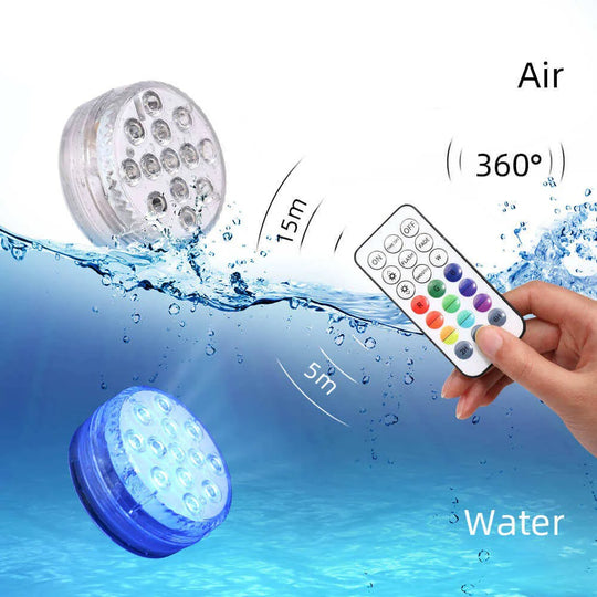 LED-verlichting voor onderwaterzwembad met afstandsbediening