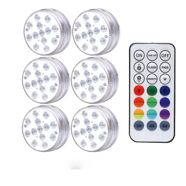 LED-verlichting voor onderwaterzwembad met afstandsbediening