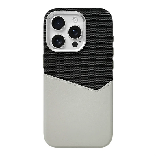 Leren iPhone 17 Hoesje met Pashouder – MagSafe & Antislip