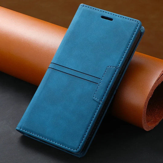 Leren Wallet Hoesje voor Google Pixel – Flip Case met Pasjeshouder