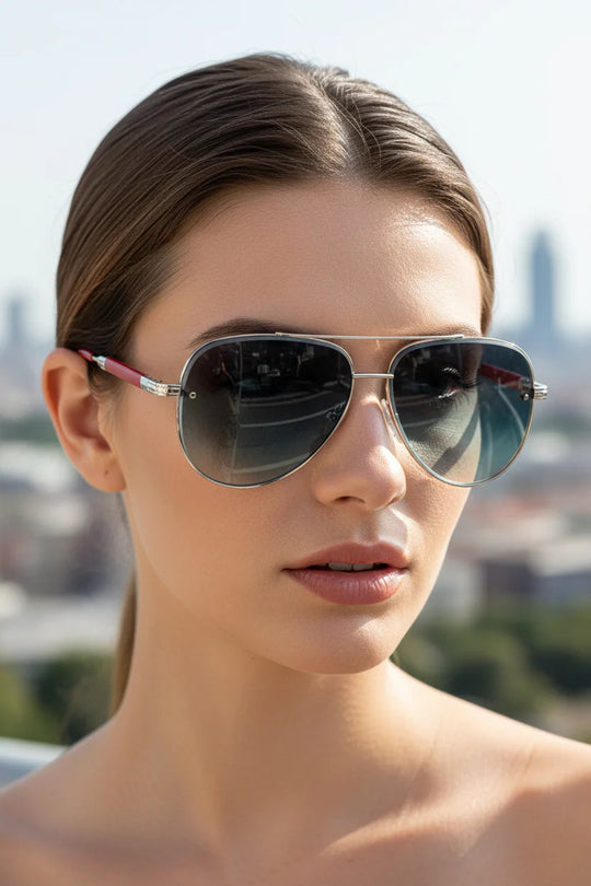 Lichtgewicht Pilotenzonnebril Dames – Anti-reflectie & UV-bescherming