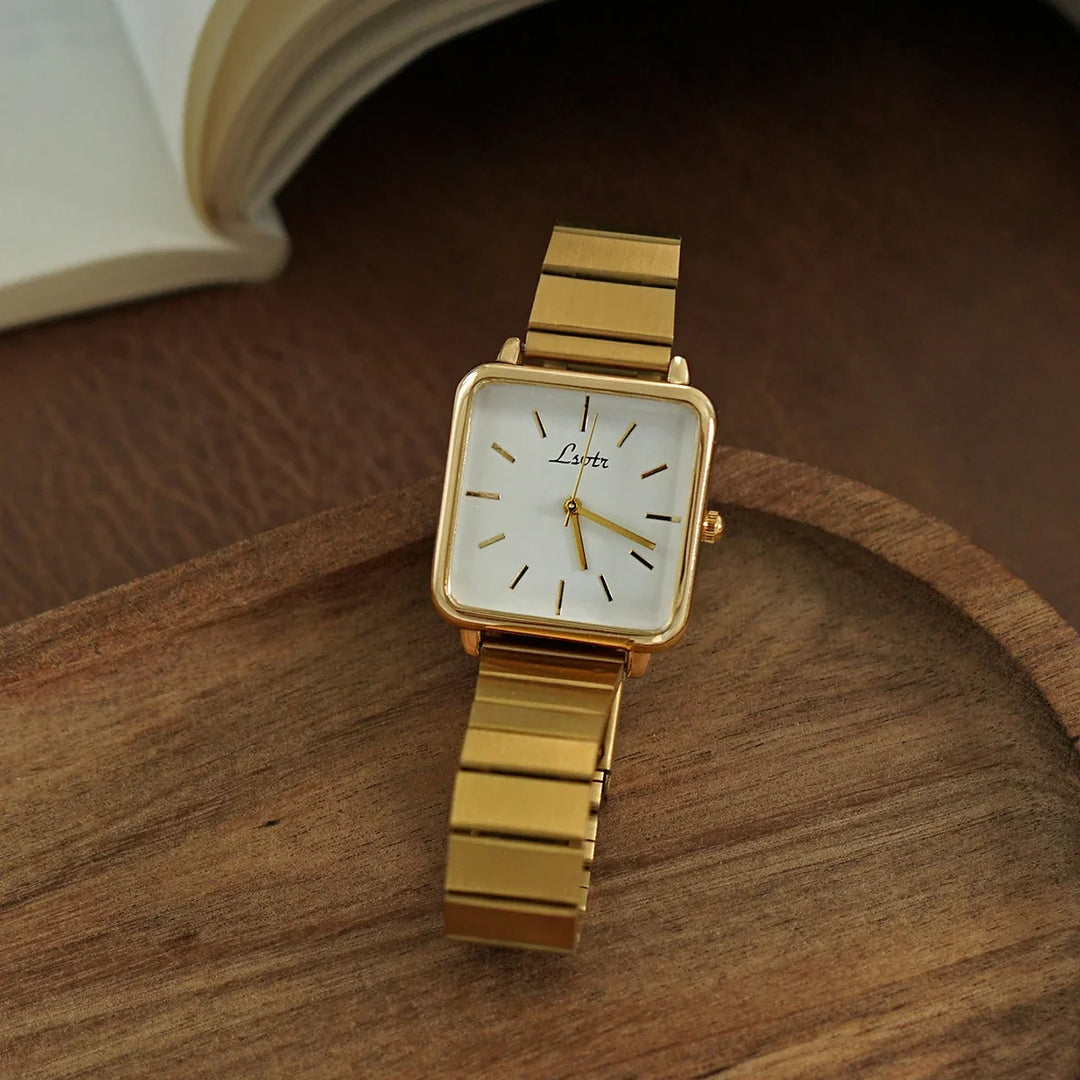 Liora Vierkant Horloge – Elegant Dameshorloge