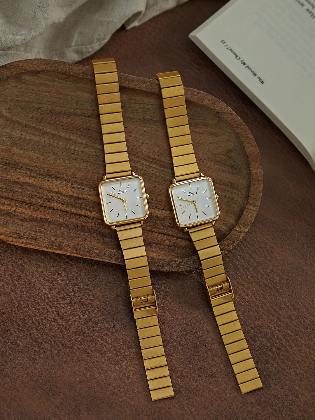 Liora Vierkant Horloge – Elegant Dameshorloge