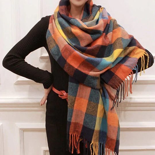 Luxe Kasjmier Sjaal Dames – Zacht & Warm voor de Winter