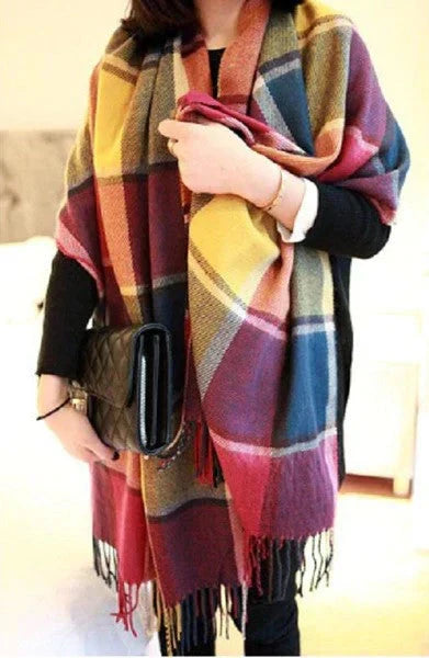 Luxe Kasjmier Sjaal Dames – Zacht & Warm voor de Winter