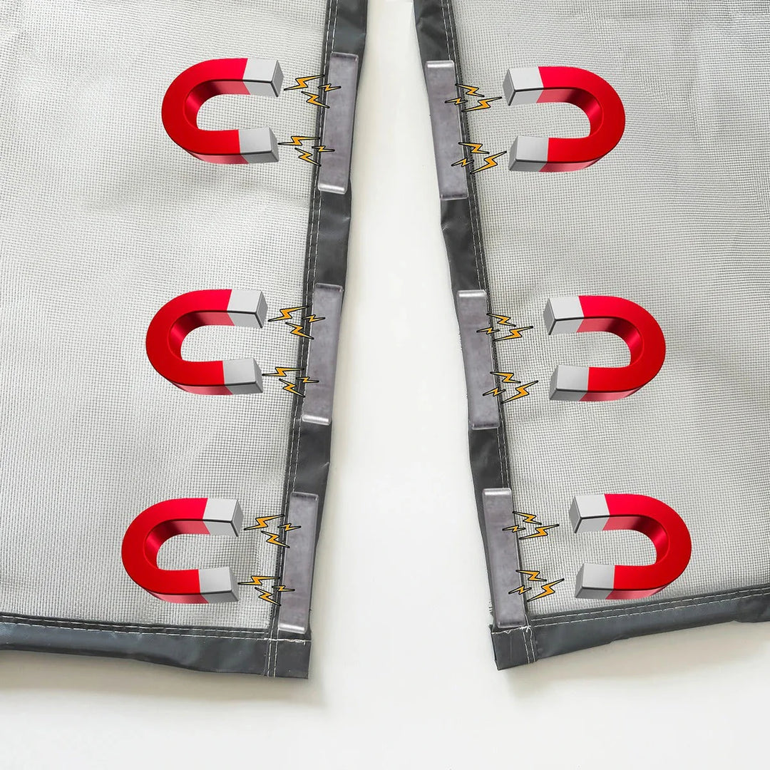Magnetisch Vliegengordijn met Automatische Sluiting - 80-120cm