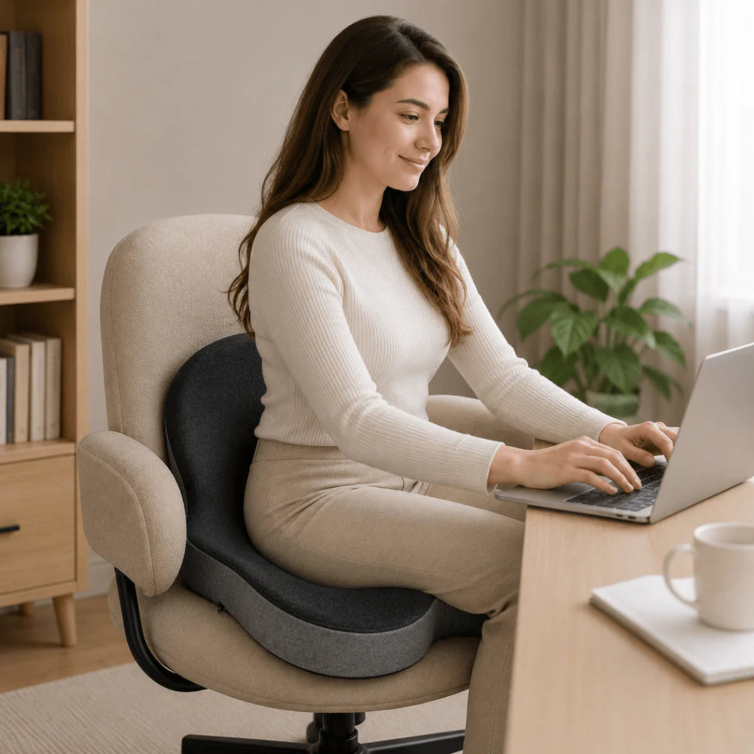 Memory Foam Kussen – Ergonomisch voor Nek & Slaaphouding