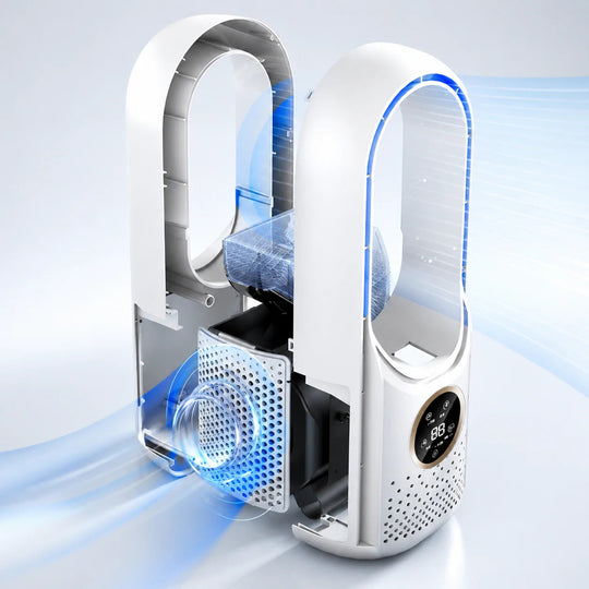 Mini Airconditioner – Draadloos, Stil & Bladeless