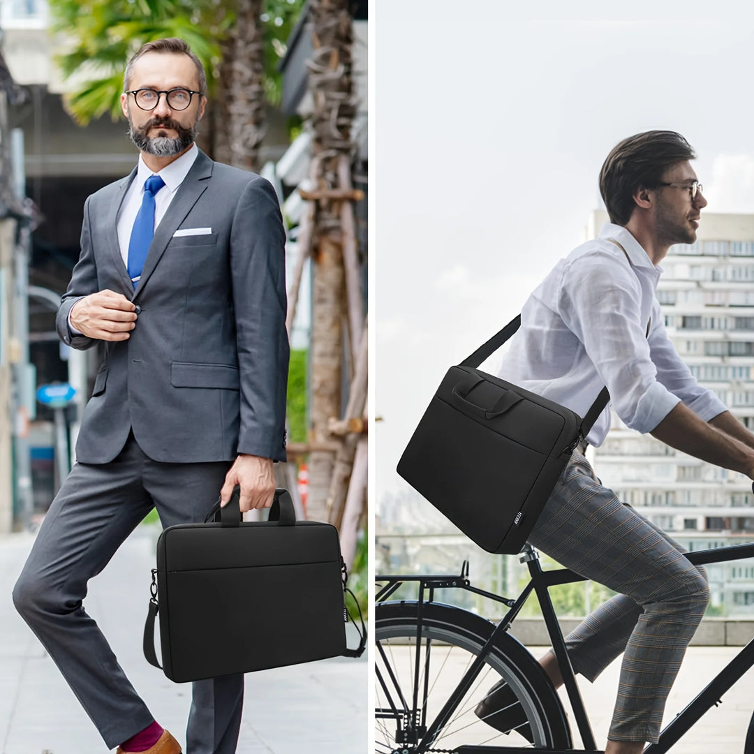 Multifunctionele Laptop Schoudertas – 14/15/17 inch TSA-Compatibel voor Werk & Reizen
