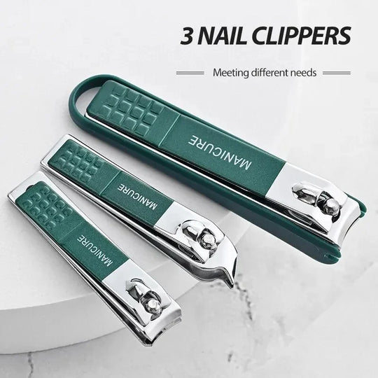 Nagelknipperset RVS – Complete Manicure &amp; Pedicure Kit