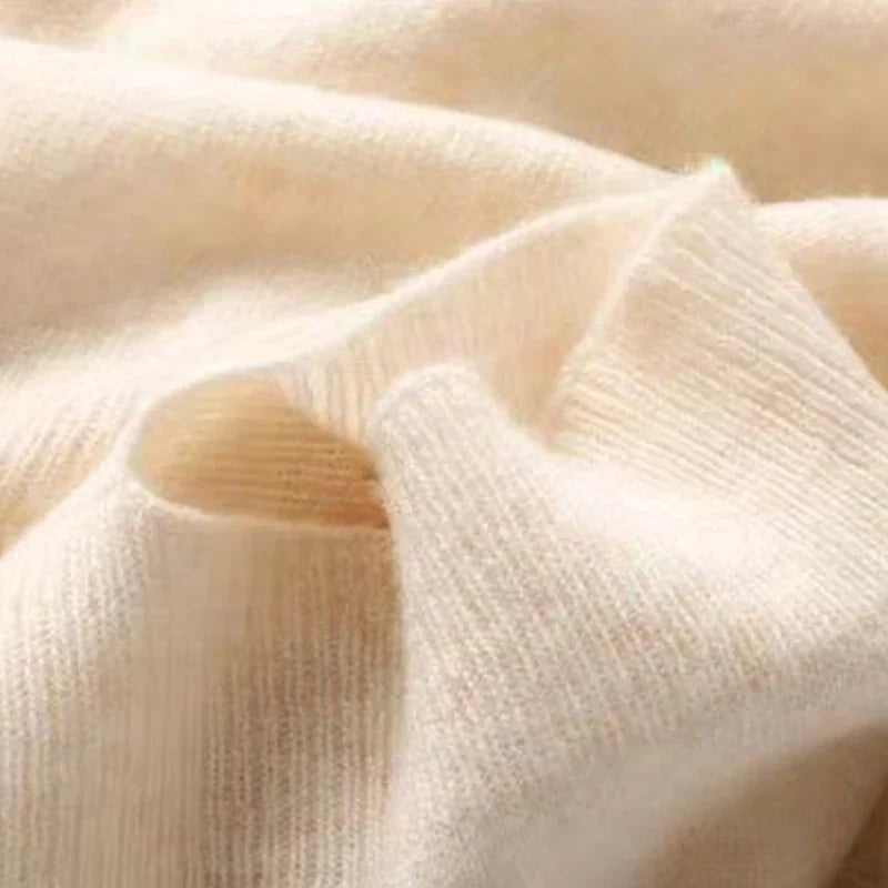 Omslagdoek – Geweven Wol met Zachte Val
