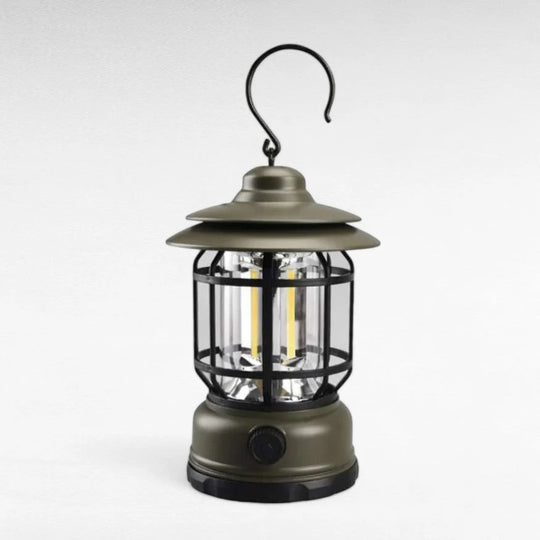 Oplaadbare Campinglamp – Vintage LED Lantaarn Dimbaar
