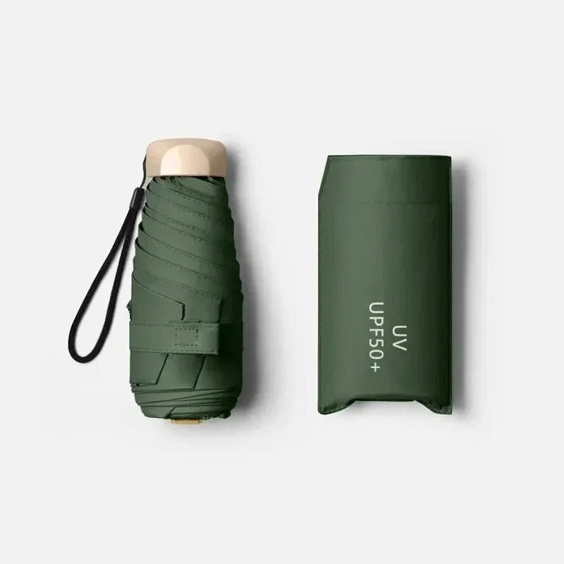 Opvouwbare Mini Paraplu – Compact met UV-bescherming & Windbestendig