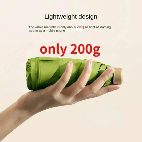 Opvouwbare Mini Paraplu – Compact met UV-bescherming & Windbestendig
