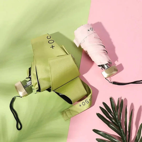 Opvouwbare Mini Paraplu – Compact met UV-bescherming & Winddicht