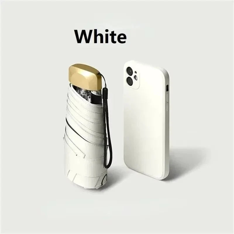 Opvouwbare Mini Paraplu – Compact met UV-bescherming & Winddicht