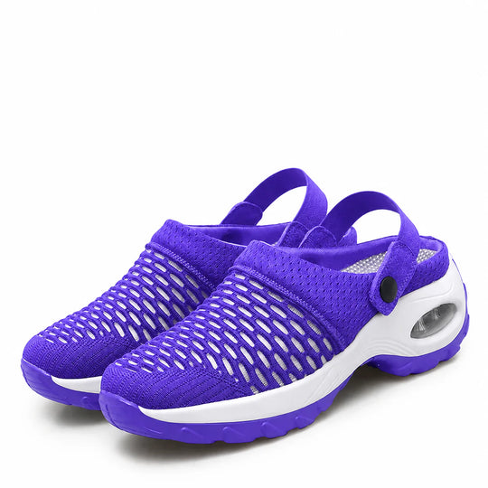Orthopedische Clogs Dames – Mesh met Luchtkussen-Demping, Antislip