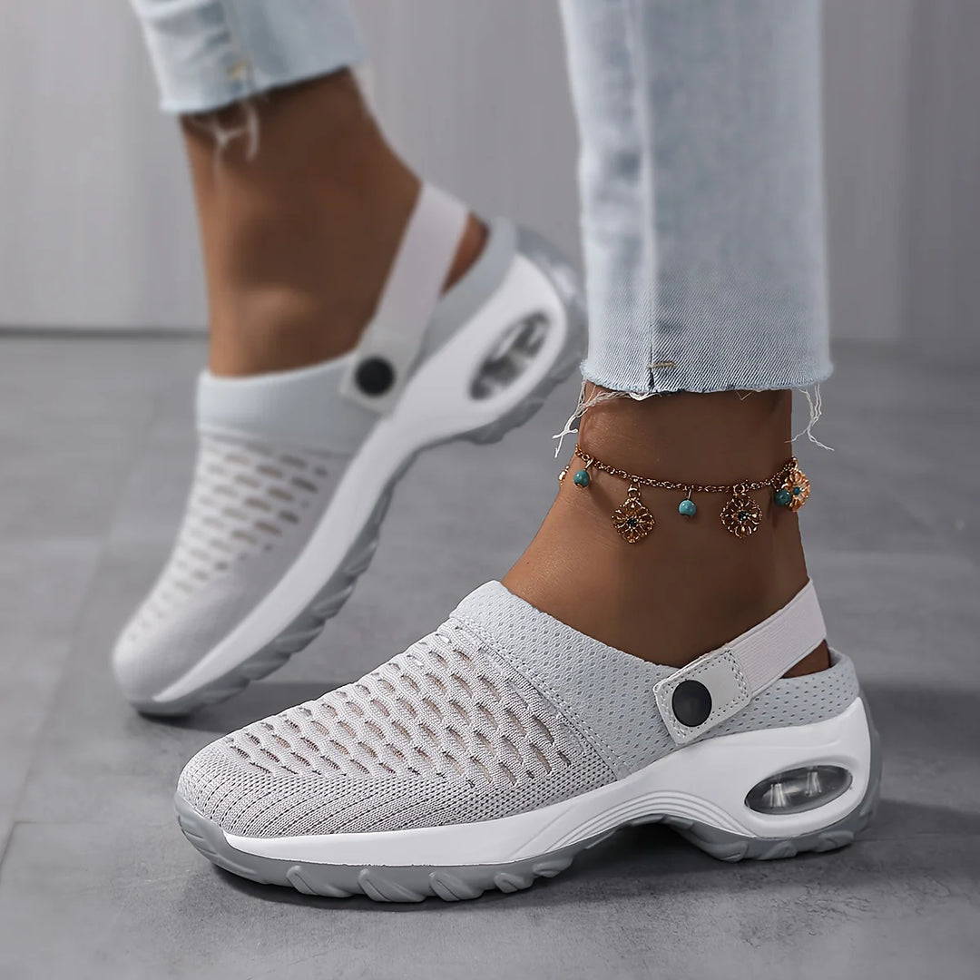 Orthopedische Clogs Dames – Mesh met Luchtkussen-Demping, Antislip