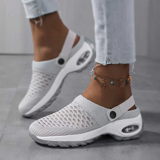 Orthopedische Clogs Dames – Mesh met Luchtkussen-Demping, Antislip