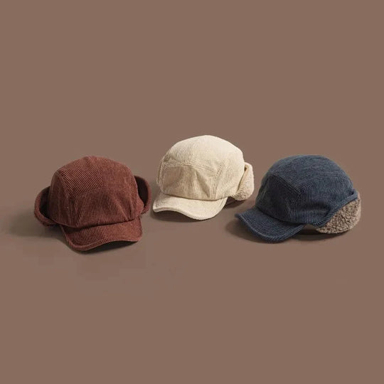 Pet – Gevoerde Wintercap met Oorflappen