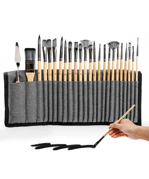 Professionele Penselenset 24 Stuks Hout