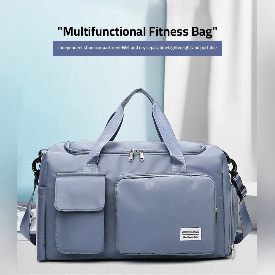 Reis Sporttas met Schoenenvak Multi-Pocket